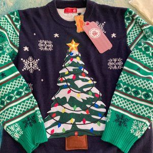 NEW! UGLY CHRISTMAS SWEATER UNISEX XL